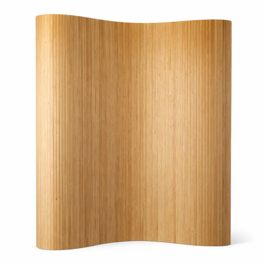 Écran de Séparation en Bambou 200 x 250 cm Brun