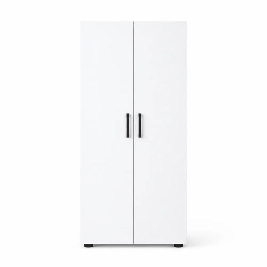 Armoire Polyvalente à 2 Portes avec Étagères pour Intérieur